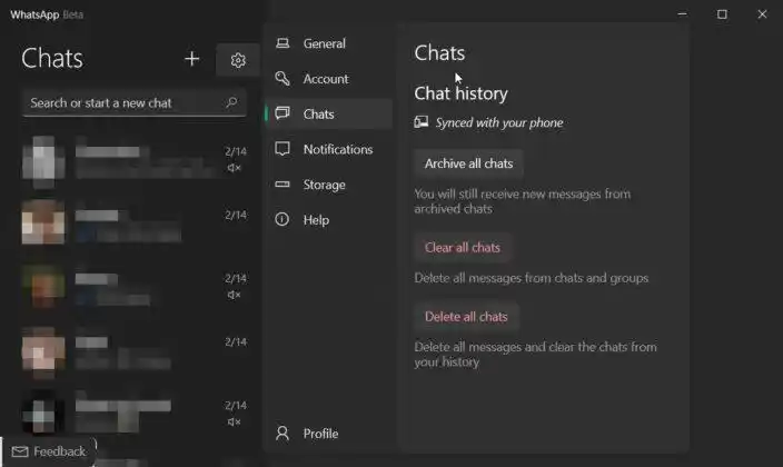WhatsApp UWP Windows 11更新_WhatsApp_WhatsApp UWP 测试版功能
