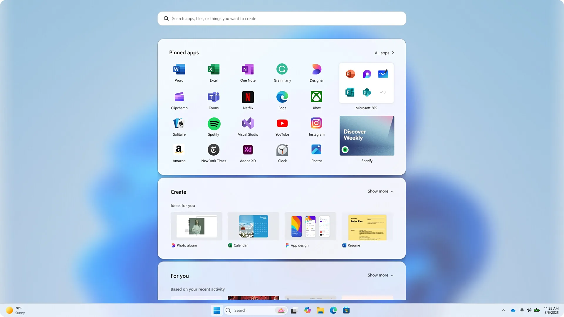 Windows 11 个性化开始菜单_WhatsApp_Windows 11 开始菜单设计
