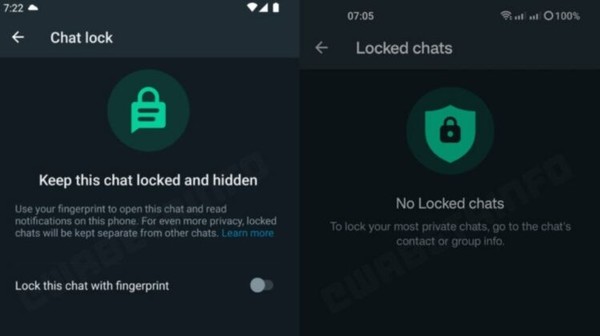 WhatsApp将迎来重磅功能：用户可锁定和隐藏个人聊天