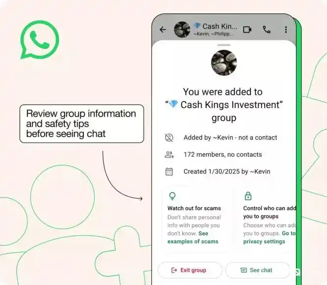 WhatsApp_WhatsApp安全功能_网络诈骗防护